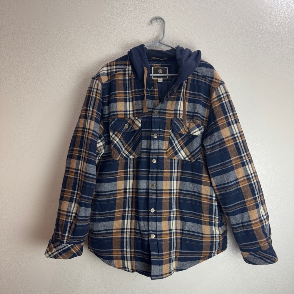 Legendary Outfitters Plaid Shirt Jacket Size XL